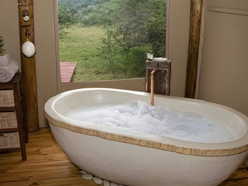 Bath with a view