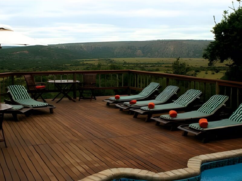 Pool and deck