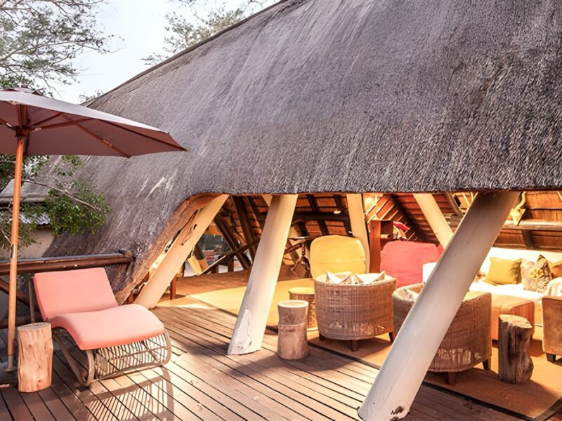 Lodge deck