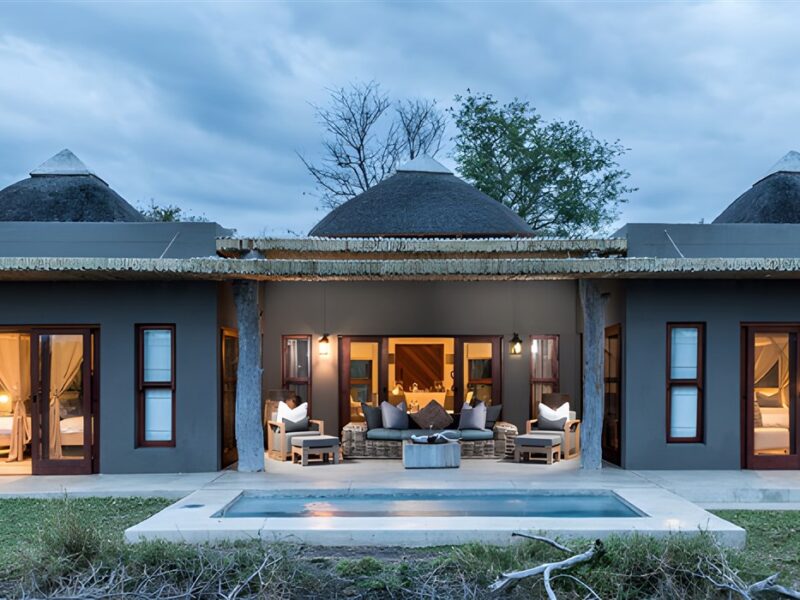 Luxury villa exterior