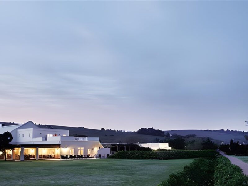 Exterior at dusk