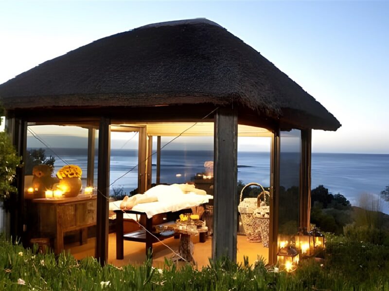 Outdoor spa