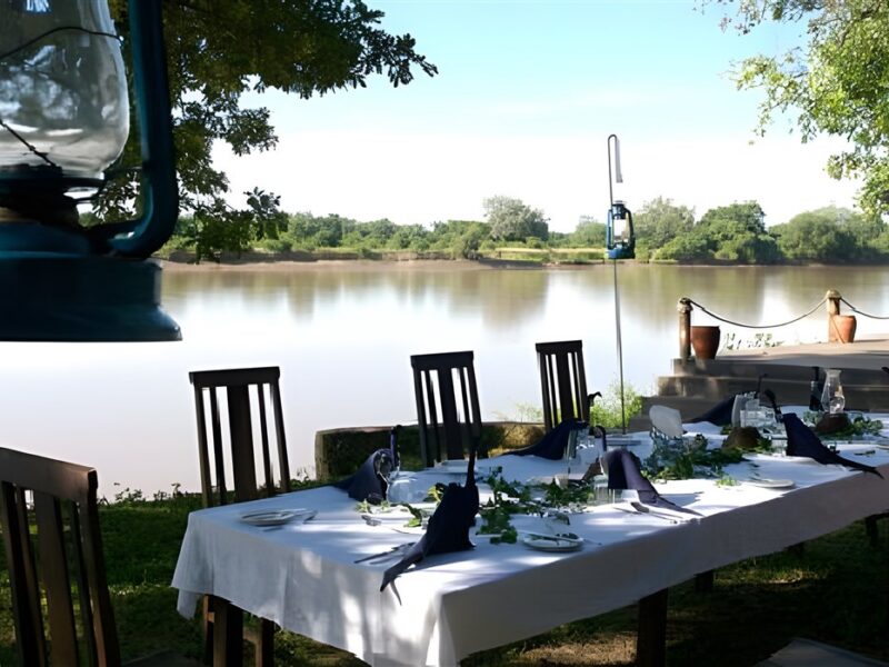 Dinner by the river