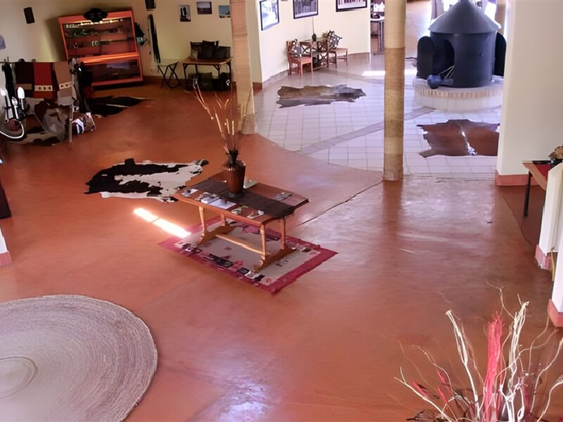 Reception area