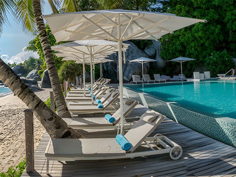 Pool and beachside