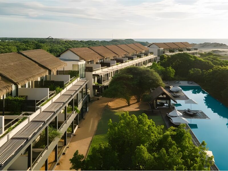 Aerial View of Hotel