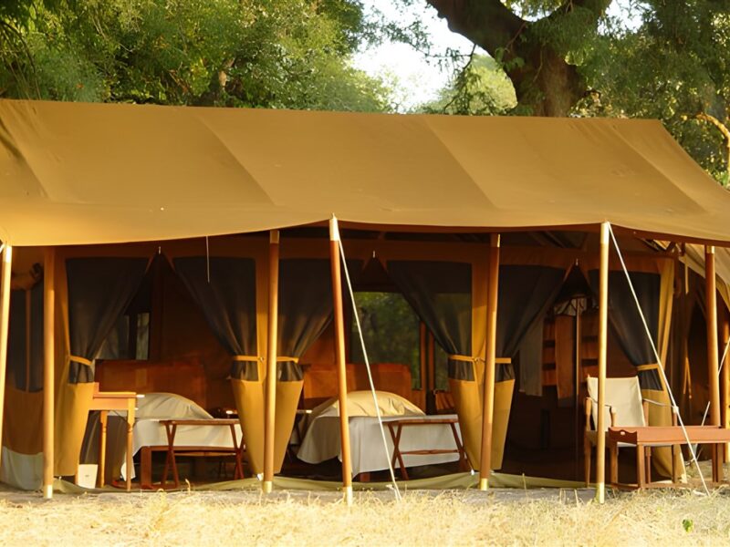 Tent exterior