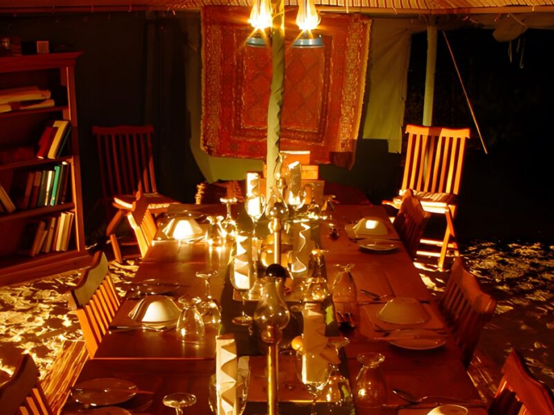 Mess tent