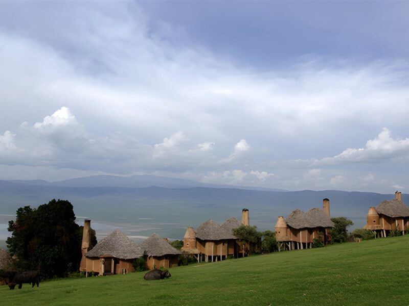 View over Crater