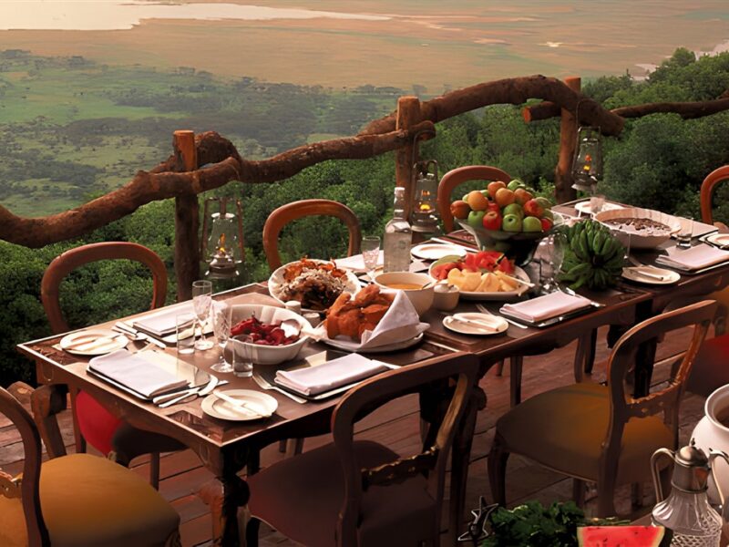 Dining with a view