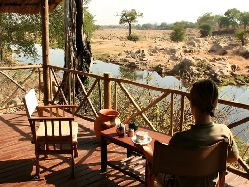 View from verandah