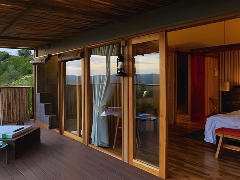 Private balcony