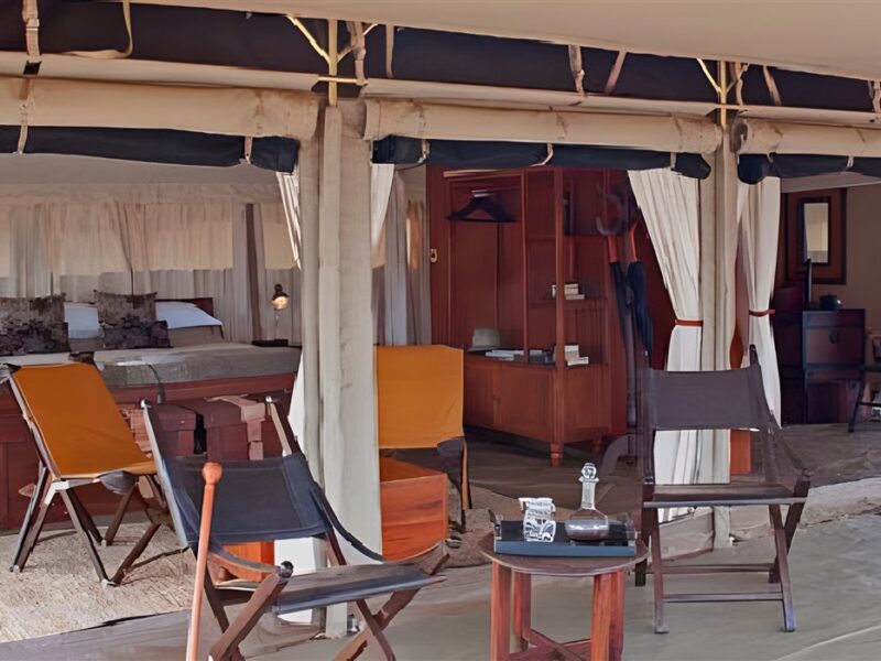 Tent exterior