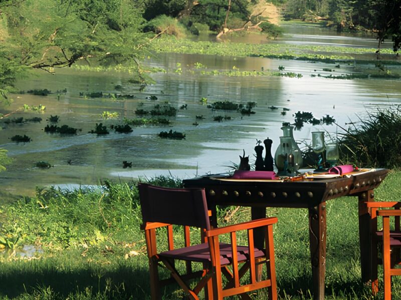 Lunch by the river