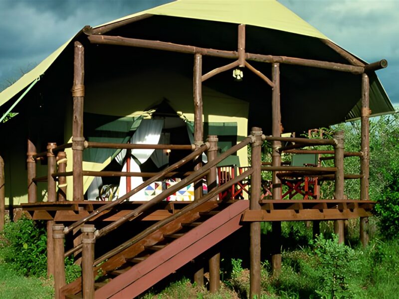 Tent exterior