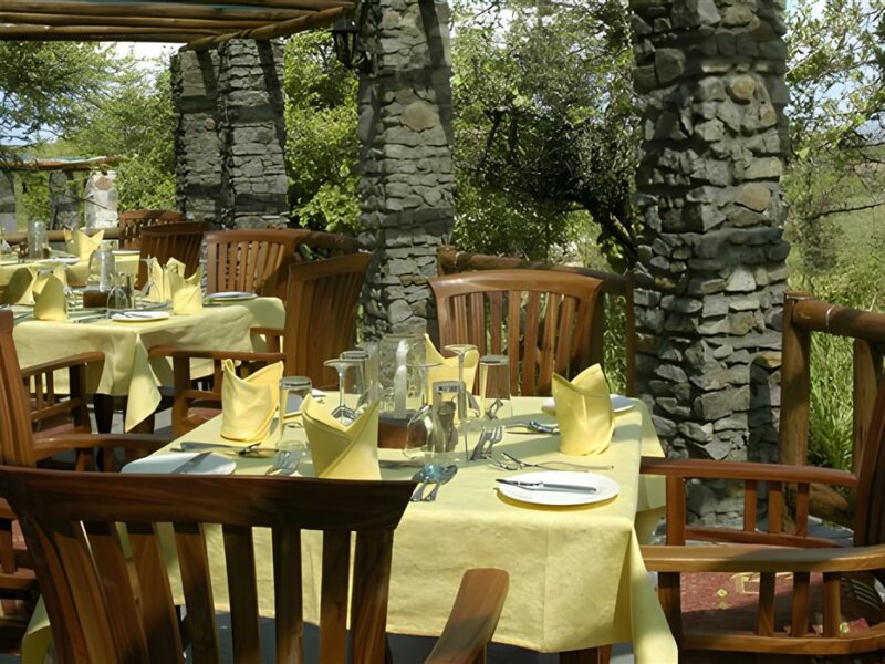 Dining terrace