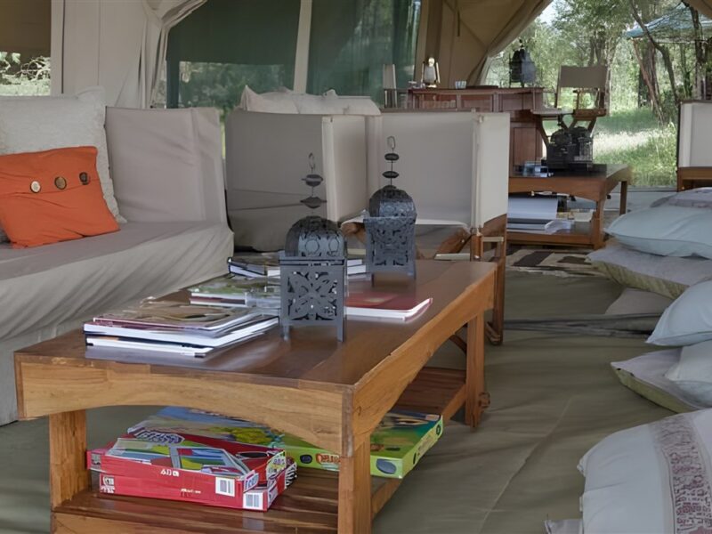 Mess tent