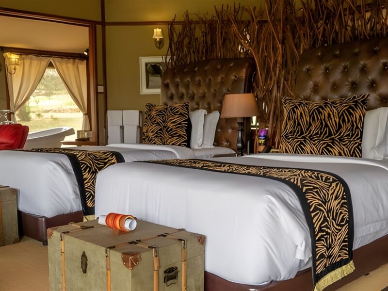 Luxury Tent Twin Beds