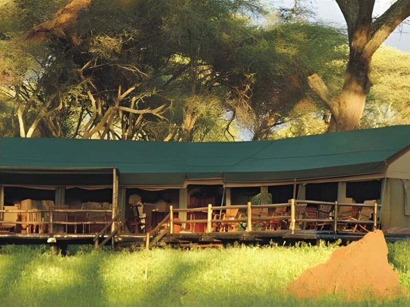 Mess tent
