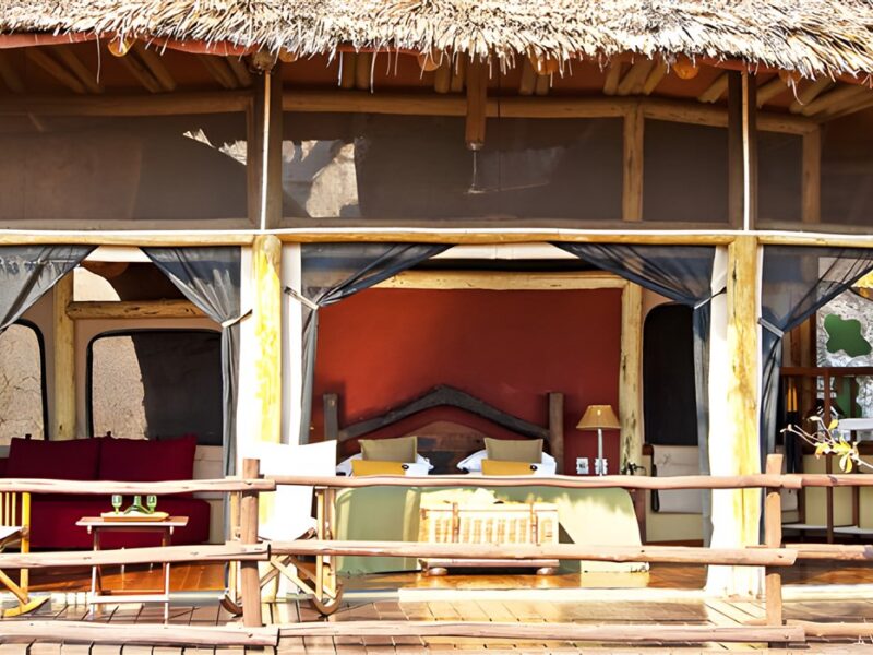 Tent exterior