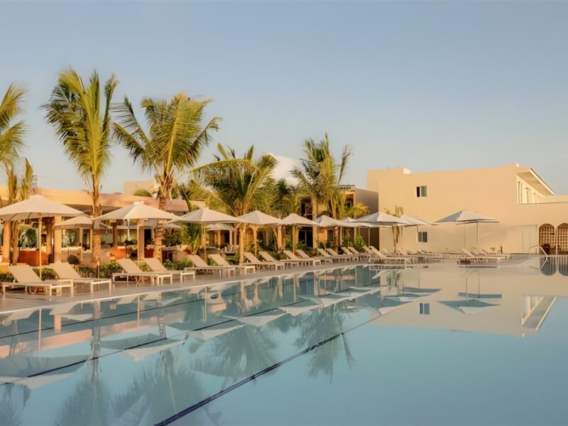 Poolside View