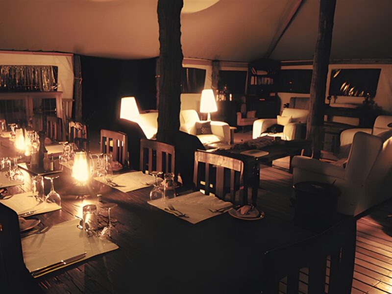 Mess tent