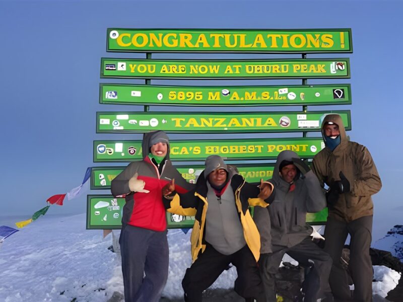 We made it