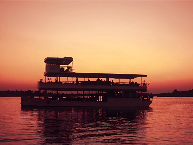 Sunset cruise on the Zambezi