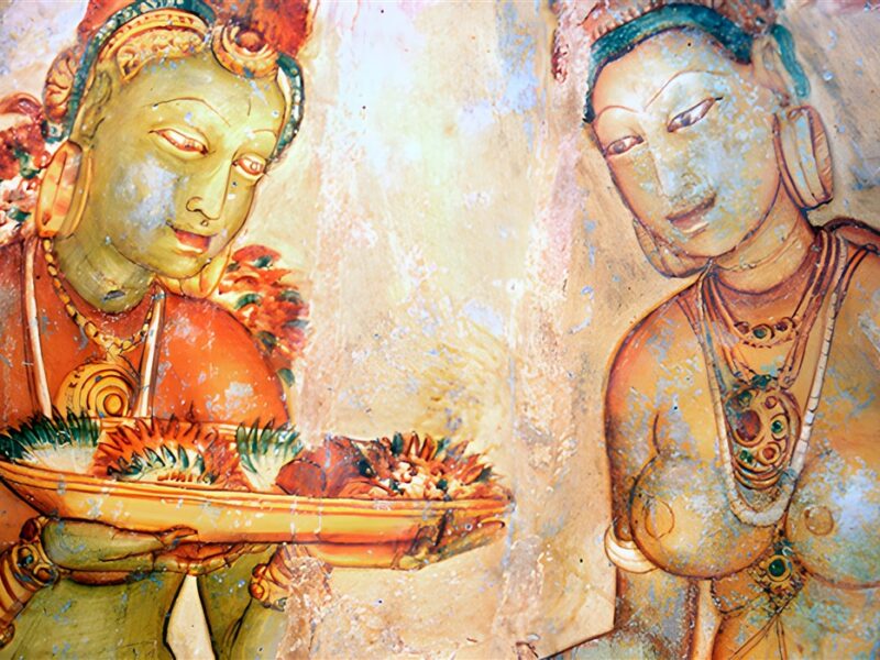 Sigiriya fresco