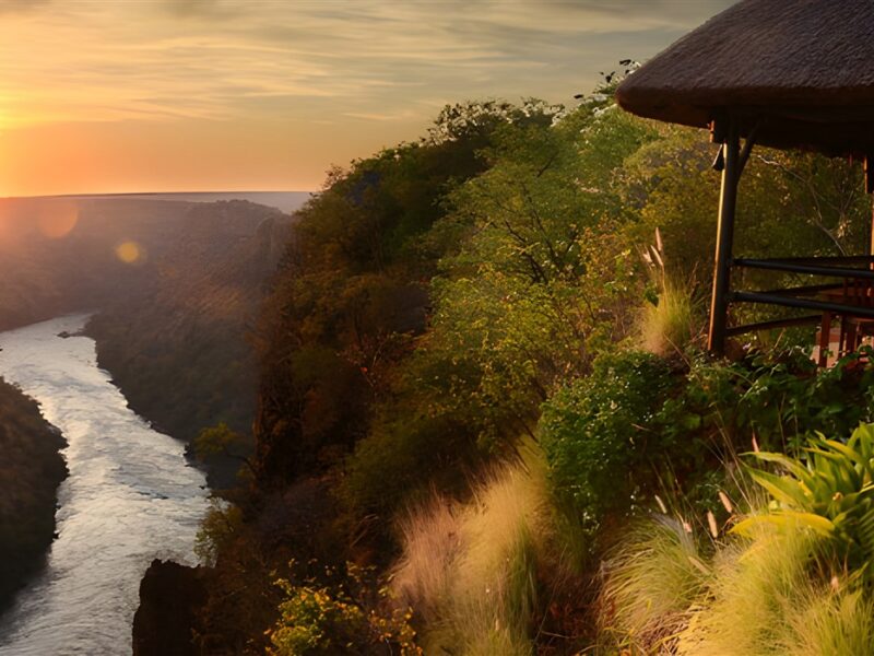 View from Gorges Lodge