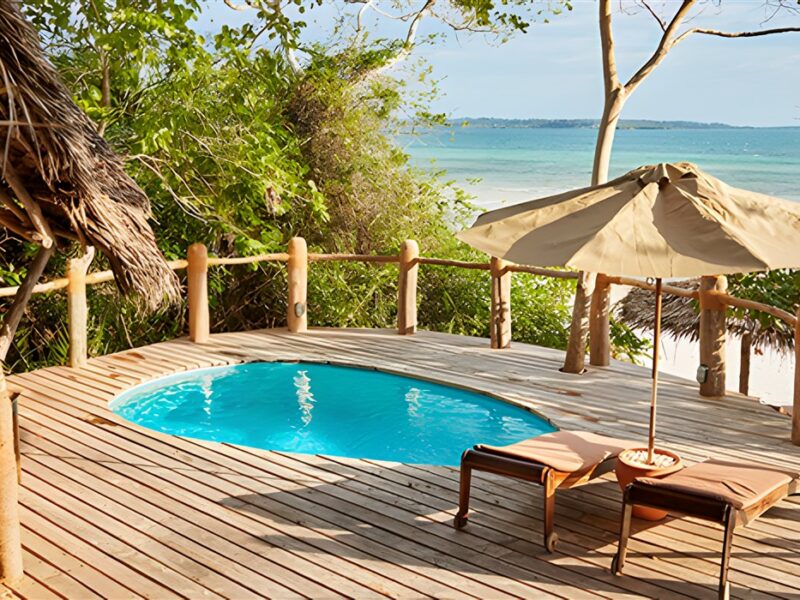 Beach suite terrace