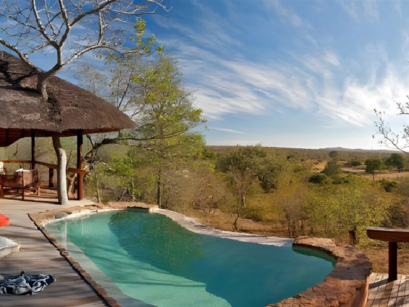 View from pool