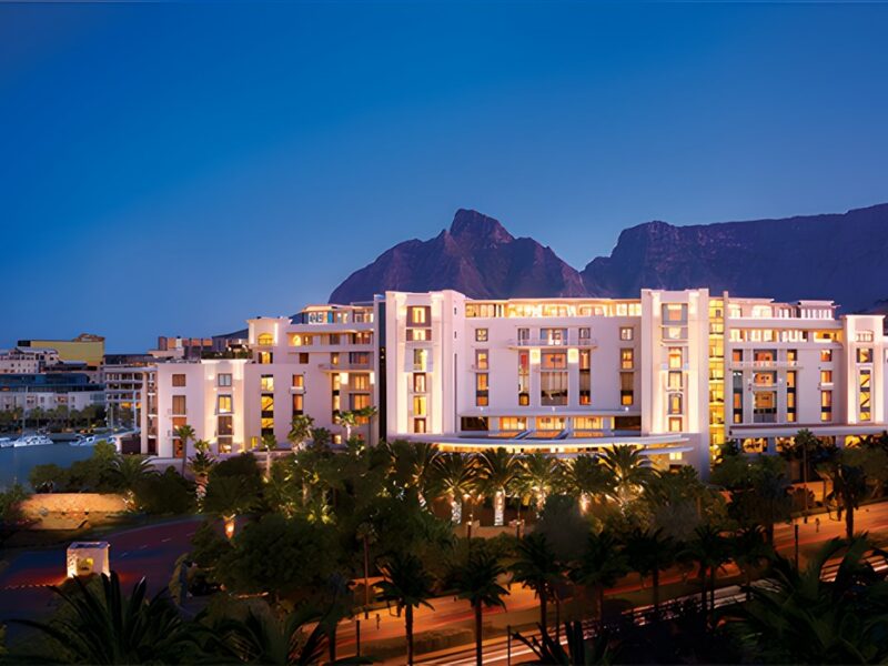 Exterior at night