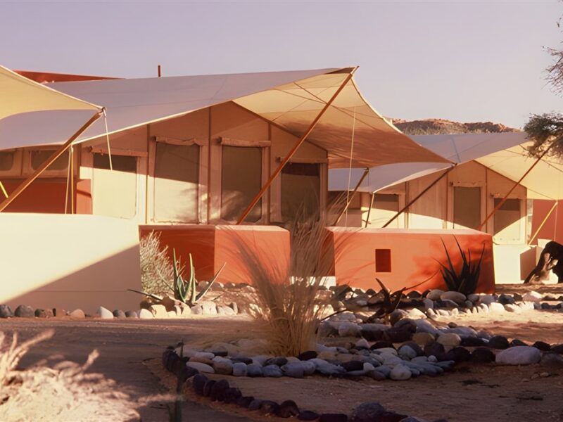 Tent exterior